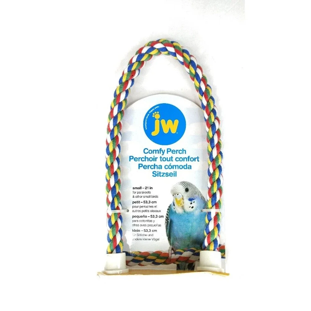 JW Comfy Perch Small Multicolor Bird Perch 21 Inches